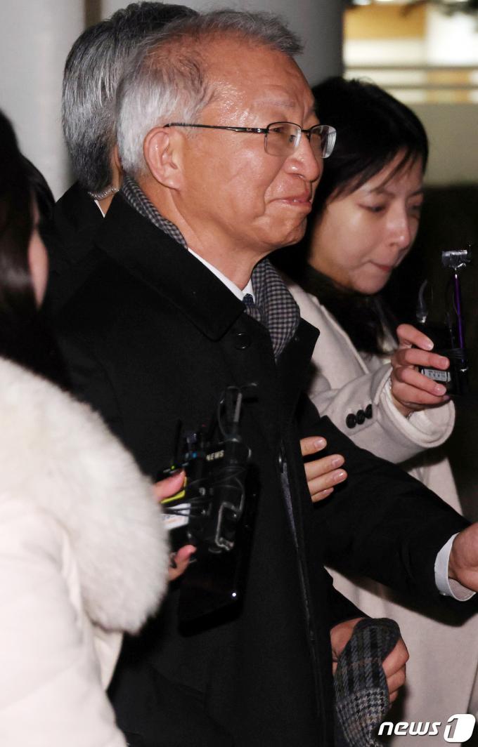 [사진] '사법농단 의혹' 무죄 선고받은 양승태 전 대법원장