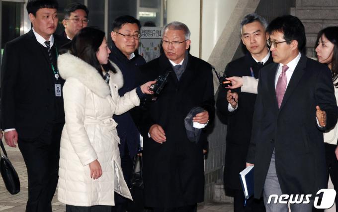 [사진] 양승태 전 대법원장 '1심 무죄'