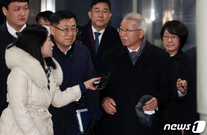 [사진] '사법농단 의혹' 양승태 전 대법원장, 1심 무죄