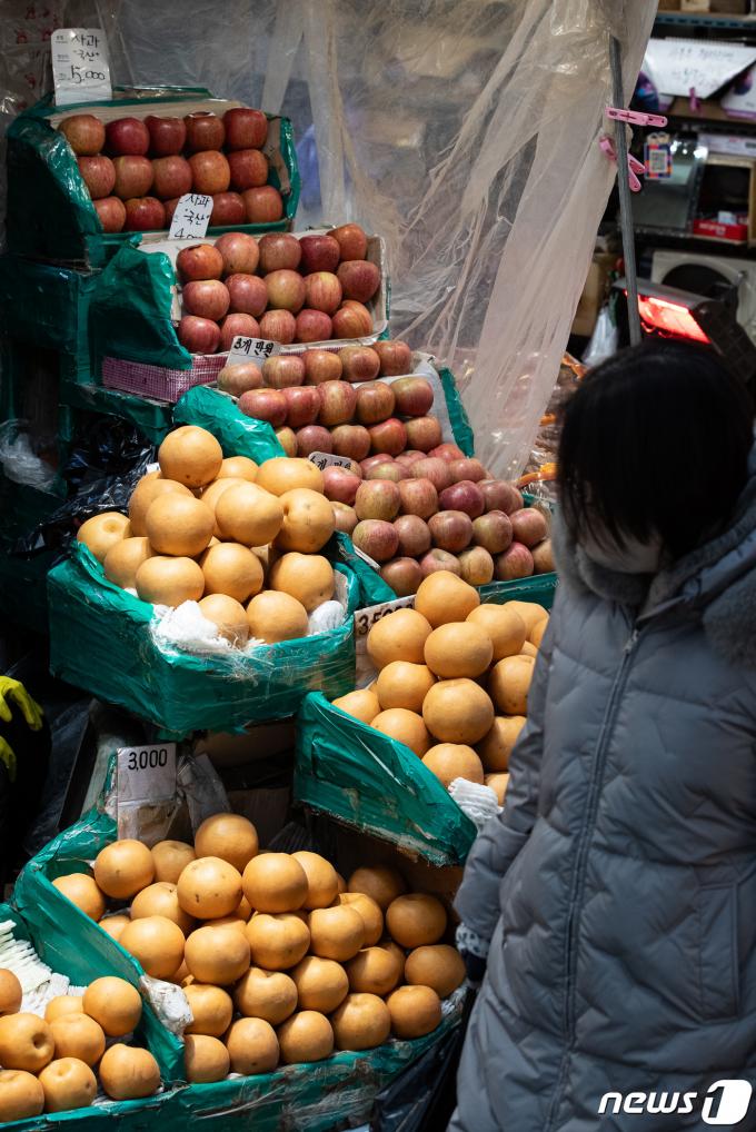 [사진] 사과·배 '전통시장이 싼가'