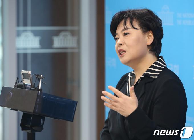 [사진] 윤희숙, 서울 중·성동갑 출마 선언