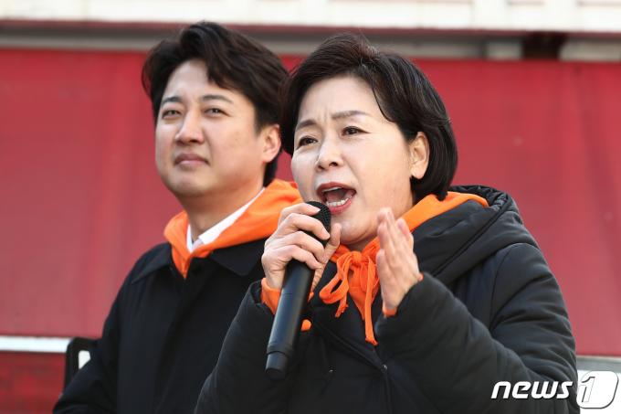 [사진] 골목길 정책 홍보 나선 이준석·양향자
