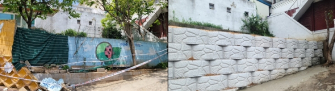 경기도가 올해 균열이 심한 담장 보수, 칠이 벗겨진 외벽 도색, 누수 옥상 방수 등 오래된 단독주택 140호를 선정해 집수리 비용을 지원한다다고 29일 밝혔다. / 사진제공=경기도