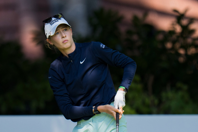 넬리 코다가 LPGA 투어 드라이브 온 챔피언십 정상에 올랐다. 사진은 코다의 지난해 LPGA 투어 대회 경기 모습. /사진= 로이터