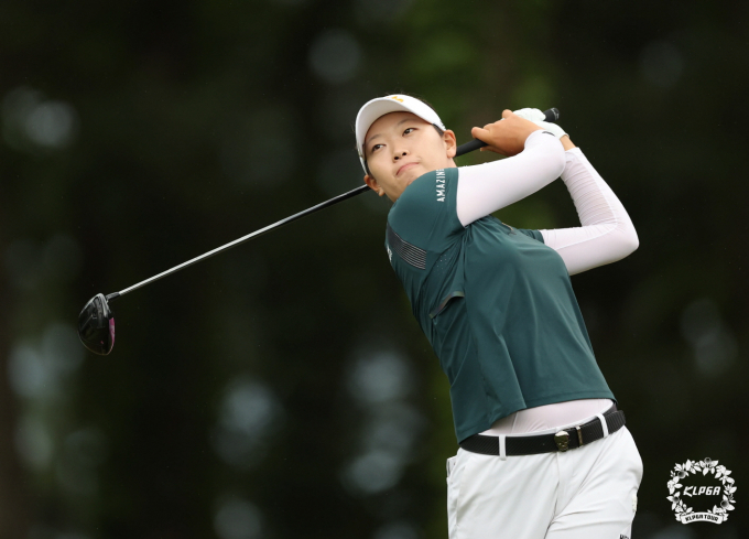 지난해 KLPGA 홈페이지 검색된 키워드 1위에 오른 방신실. /사진= KLPGA