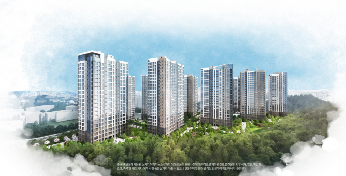 첨단 제일풍경채 파크원 투시도 /자료 제공=제일건설