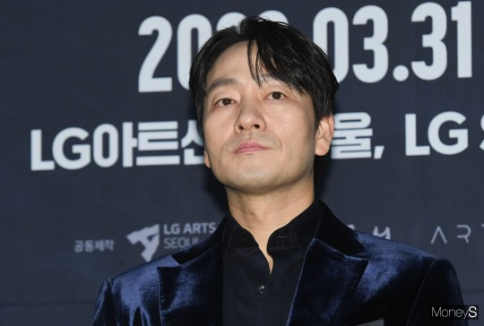 배우 박해수의 할리우드 첫 진출작이 결정됐다. 사진은 지난해 2월 서울 강서구 마곡동 LG아트센터서울에서 열린 연극 '파우스트' 제작발표회에 참석한 배우 박해수. /사진=장동규 기자