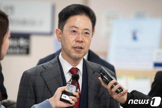 '고발 사주 의혹'으로 재판에 넘겨진 손준성 검사장/뉴스1 ⓒ News1 유승관 기자