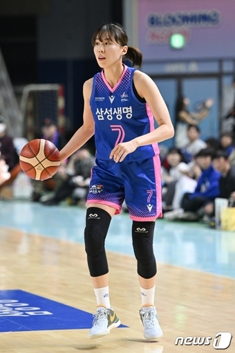 용인 삼성생명 강유림 (WKBL 제공)