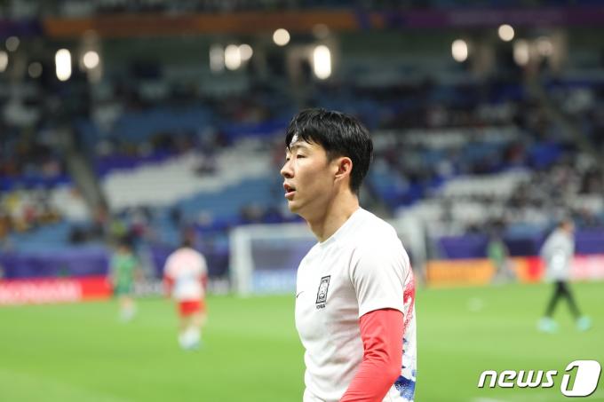 [사진] 손흥민 '호주전 승리 다짐'