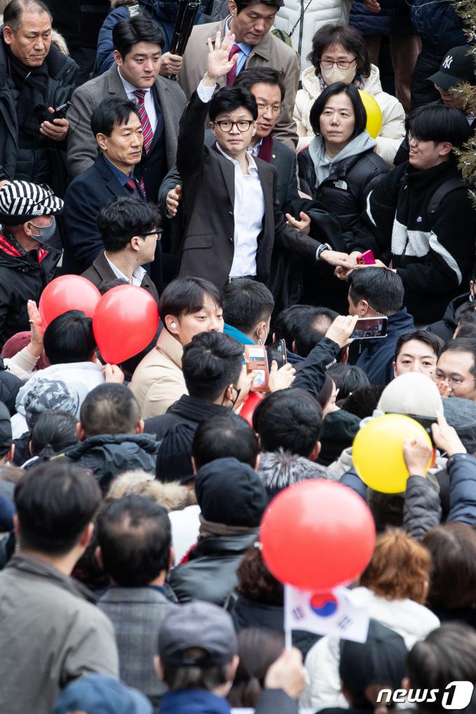 [사진] 한동훈 '김포 시민들 품으로'