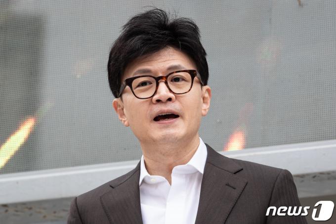 [사진] 발언하는 한동훈 국민의힘 비대위원장
