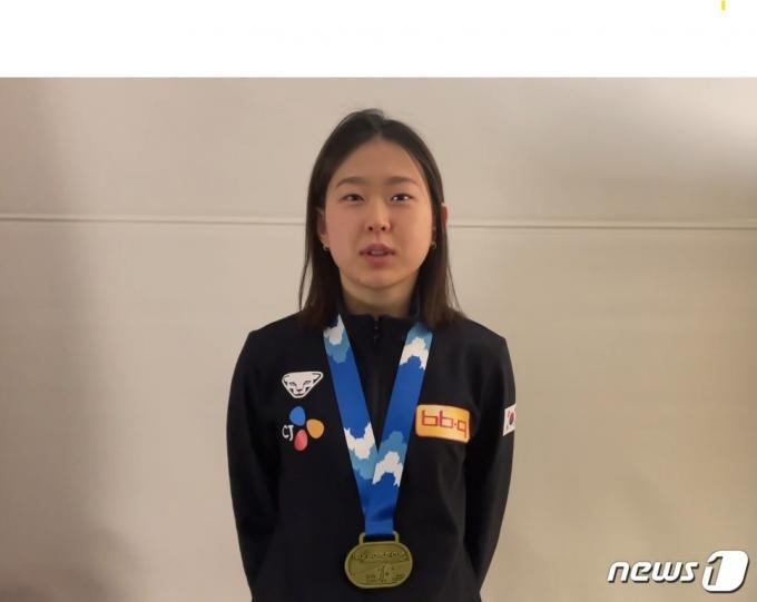 스피드스케이팅 국가대표 김민선(25·의정부시청). (대한빙상경기연맹 제공)