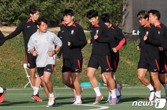 [사진] 손흥민·김민재, 월드클래스 미소