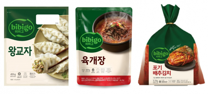 CJ제일제당이 한국 식문화 대표 브랜드 비비고를 글로벌 소비자 눈높이에 맞춰 새 단장 한다. 새로운 브랜드 이미지를 적용한 제품. /사진=CJ제일제당
