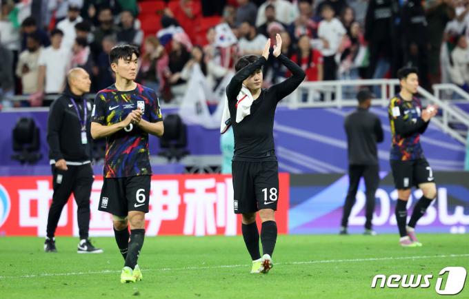 [사진] 아쉬운 황인범·이강인·손흥민