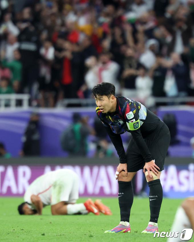 [사진] '아시안컵 결승 좌절'