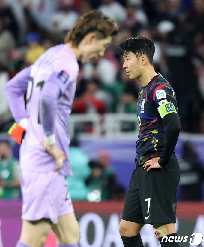 [사진] '고군분투' 손흥민·조현우