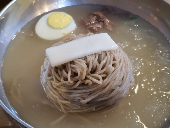 막불감동 메밀면. /사진=다이어리알