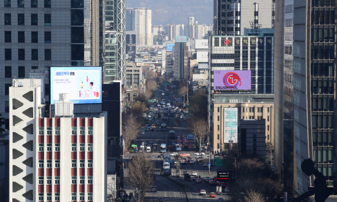 주요 기업들이 위치한 서울 광화문네거리. /사진=뉴스1
