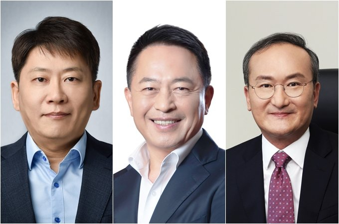 국내 주요 배터리 업체 최고경영자(CEO)들의 사업 전략이 주목된다. 사진은 김동명 LG에너지솔루션 사장, 최윤호 삼성SDI 사장, 이석희 SK온 사장(왼쪽부터). /사진=각 사 제공