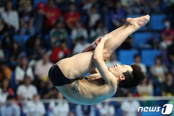 다이빙 국가대표팀 우하람(26·국민체육진흥공단). /뉴스1 DB ⓒ News1 민경석 기자