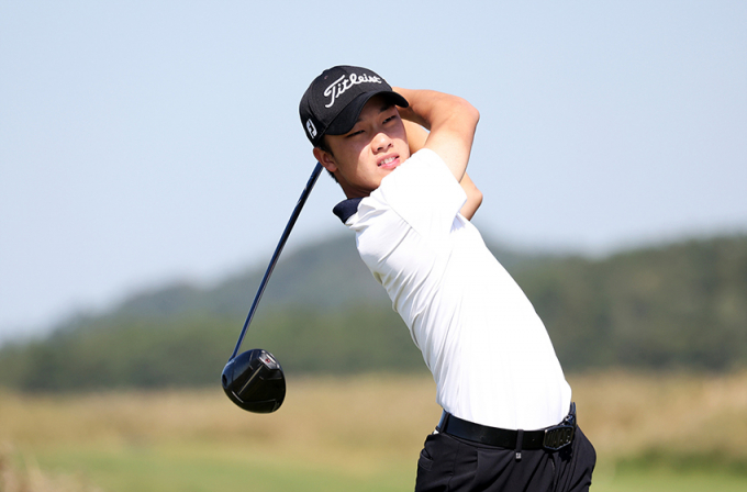 KPGA 투어 QT 1위에 오른 송민혁. /사진= KPGA