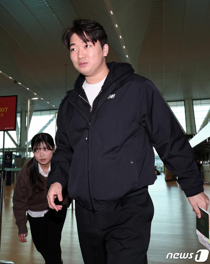 [사진] 샌디에이고 고우석, 미국으로 출국