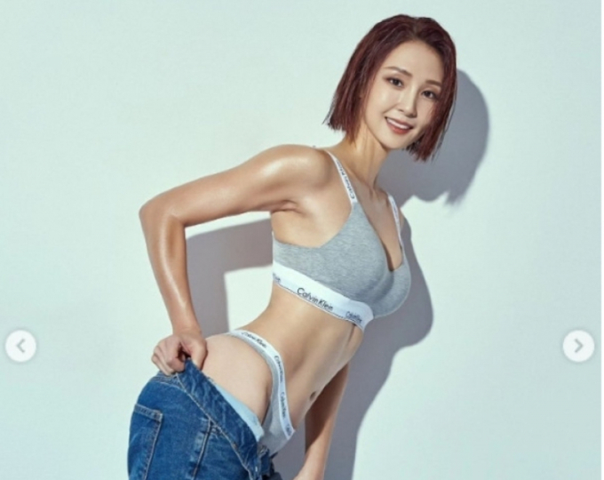 오정연이 보디프로필을 통해 근황을 알렸다./사진=오정연 SNS