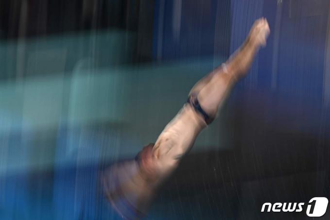 세계수영선수권대회 다이빙 경기 장면. ⓒ AFP=뉴스1