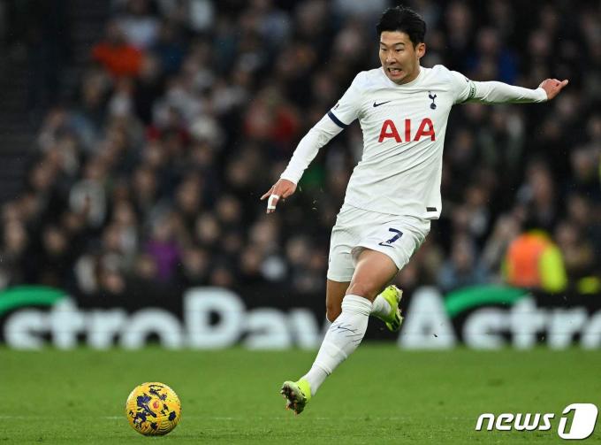 토트넘 홋스퍼의 손흥민 ⓒ AFP=뉴스1