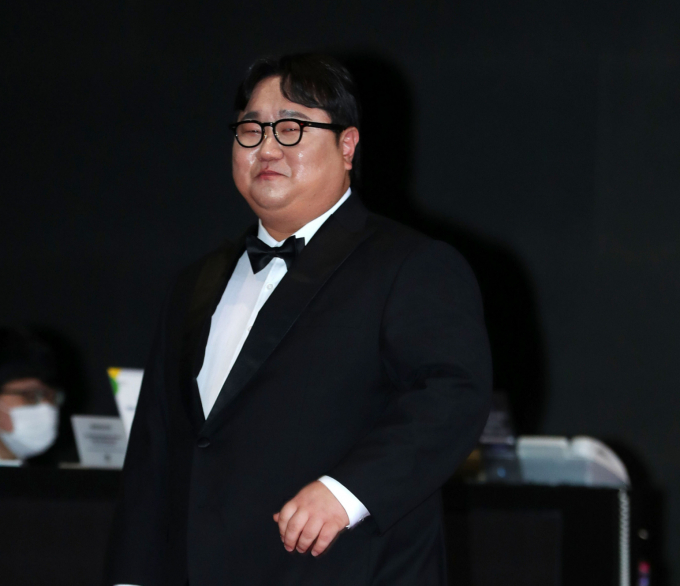 크리에이터 나선욱이 코인 사기 연루 혐의에 대해 해명했다. 사진은 지난해 12월30일 서울 마포구 상암동 프리즘 타워에서 열린 2023 SBS 연예대상 시상식에 참석했던 나선욱. /사진=뉴시스