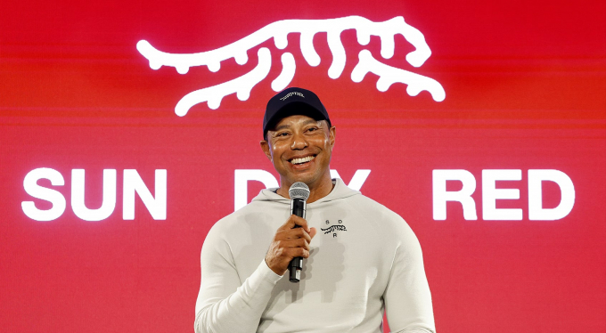 타이거 우즈가 새 의류 브랜드 선데이 레드와 계약을 했다. /사진=  PGA 홈페이지 캡처