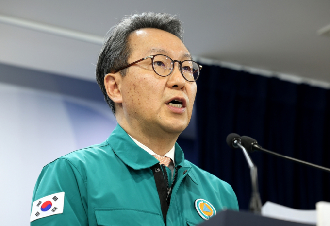 박민수 차관이 의대증원 관련 정부의 입장을 전달하면서 전공의 투쟁을 부추기는 행동을 삼가해달라고 부탁했다. /사진=뉴스1 박지혜 기자