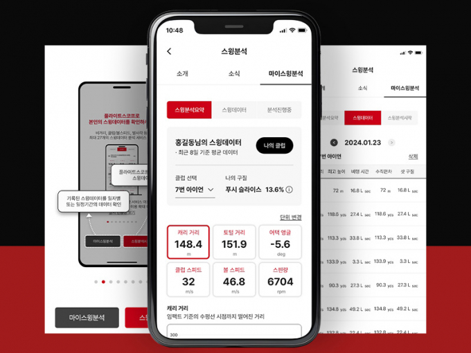 쇼골프가 골프 부킹 플랫폼 XGOLF 앱에서 플라이트스코프가 설치된 연습장 이용고객에게 '무료 스윙분석 서비스'를 제공한다. /사진= 쇼골프