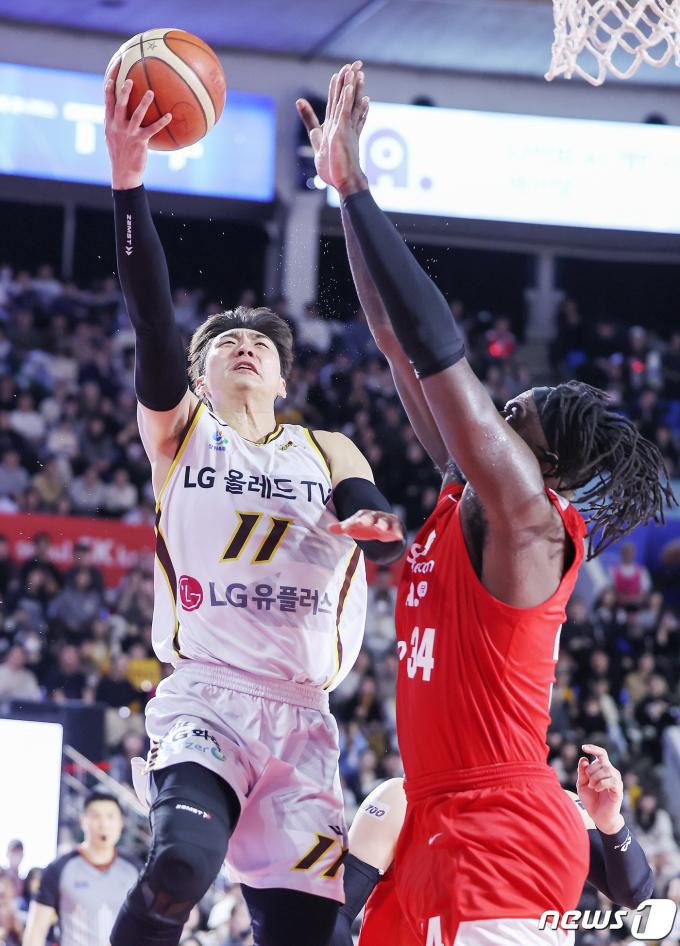 [사진] LG 양홍석 '날아올라'