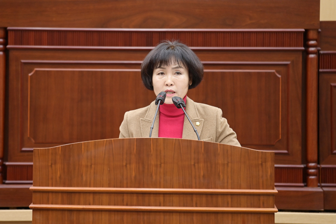 연천군의회 김미경 부의장. /사진제공=연천군의회