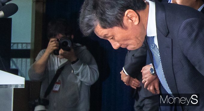 [머니S포토] 정몽규 회장 '카타르아시아컵' 韓대표팀, 관련 대국민 사과