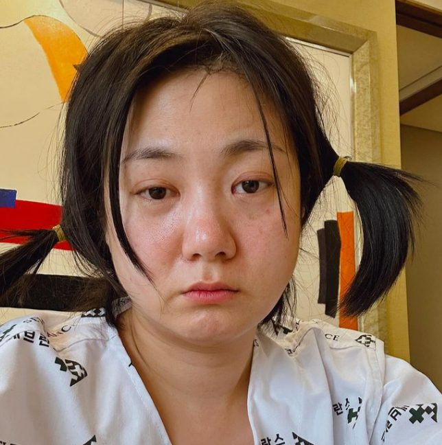 후두 수술을 받은 박나래가 꾀꼬리 같은 목소리를 자랑했다. /사진=박나래 인스타그램