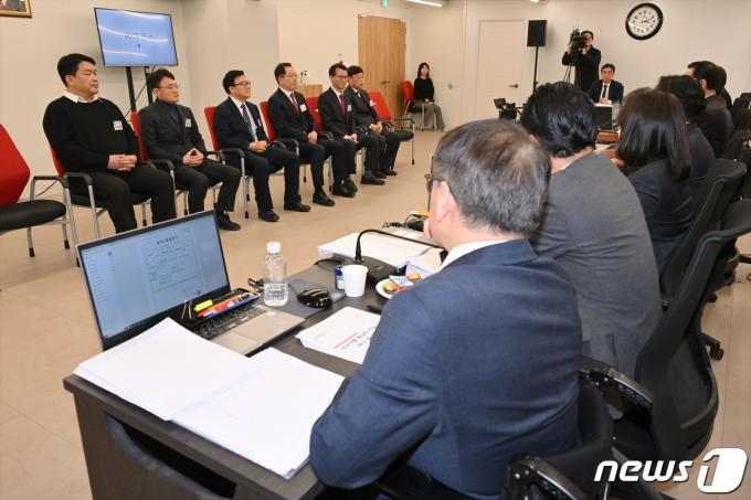 [사진] 국민의힘 부산지역 공천 면접 심사