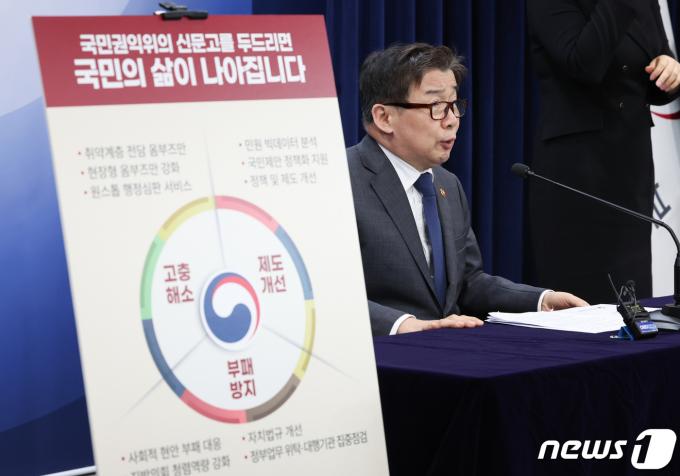 [사진] '신문고를 두드리면 국민의 삶이 나아집니다'