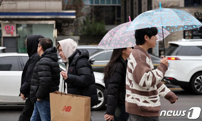 [사진] 우수(雨水) 하루 앞두고 내리는 비