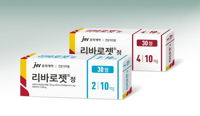JW중외제약의 이상지질혈증 복합제 리바로젯이 2021년 10월 출시 이후 지난해까지 누적 매출 1022억원을 달성했다. 사진은 리바로젯. /사진=JW중외제약