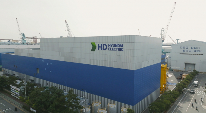 HD현대일렉트릭 변압기 스마트 공장. /사진=HD현대일렉트릭