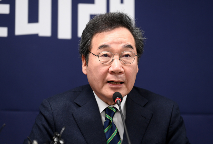 지난 20일 이낙연 새로운미래 공동대표가 개혁신당 합당 철회를 선언했다. 사진은 이낙연 공동대표가 지난 20일 서울 여의도 당사에서 열린 현안 관련 기자회견에서 개혁신당과의 결별 입장을 전하는 모습. /사진=뉴스1(공동취재)