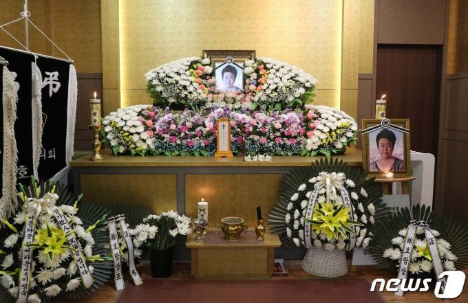 [사진] 고 방실이, 향년 61세 나이로 영면