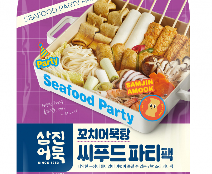 삼진어묵 신제품 '꼬치어묵탕 씨푸드 파티팩' 이미지/사진=삼진어묵