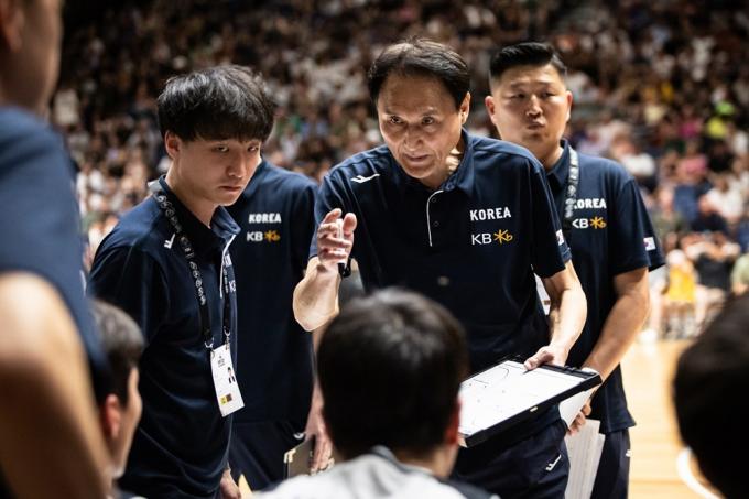 안준호 남자농구 대표팀 감독. (FIBA 제공)