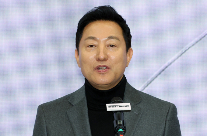 오세훈 서울시장(사진)이 시병원의 가치를 강조했다. /사진=뉴스1