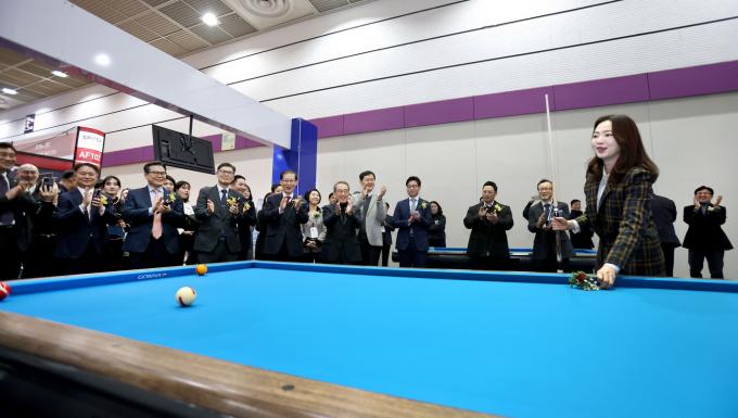 스포츠레저 산업전 PBA 부스(PBA제공)